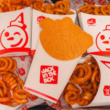 Load image into Gallery viewer, Jack in the Box Curly Fries Card Holder